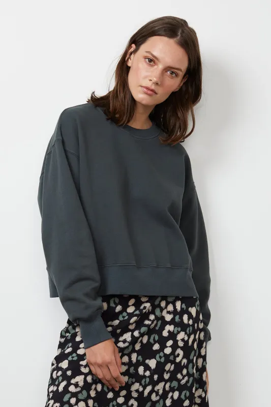 NELLA OVERSIZED SWEATSHIRT made by Velvet by Graham & Spencer