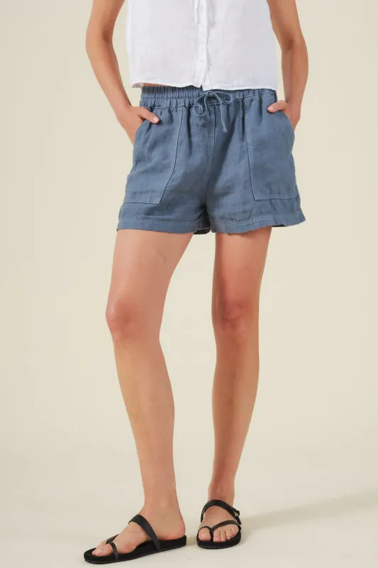 SUTTON HEAVY LINEN SHORT made by Velvet by Graham & Spencer