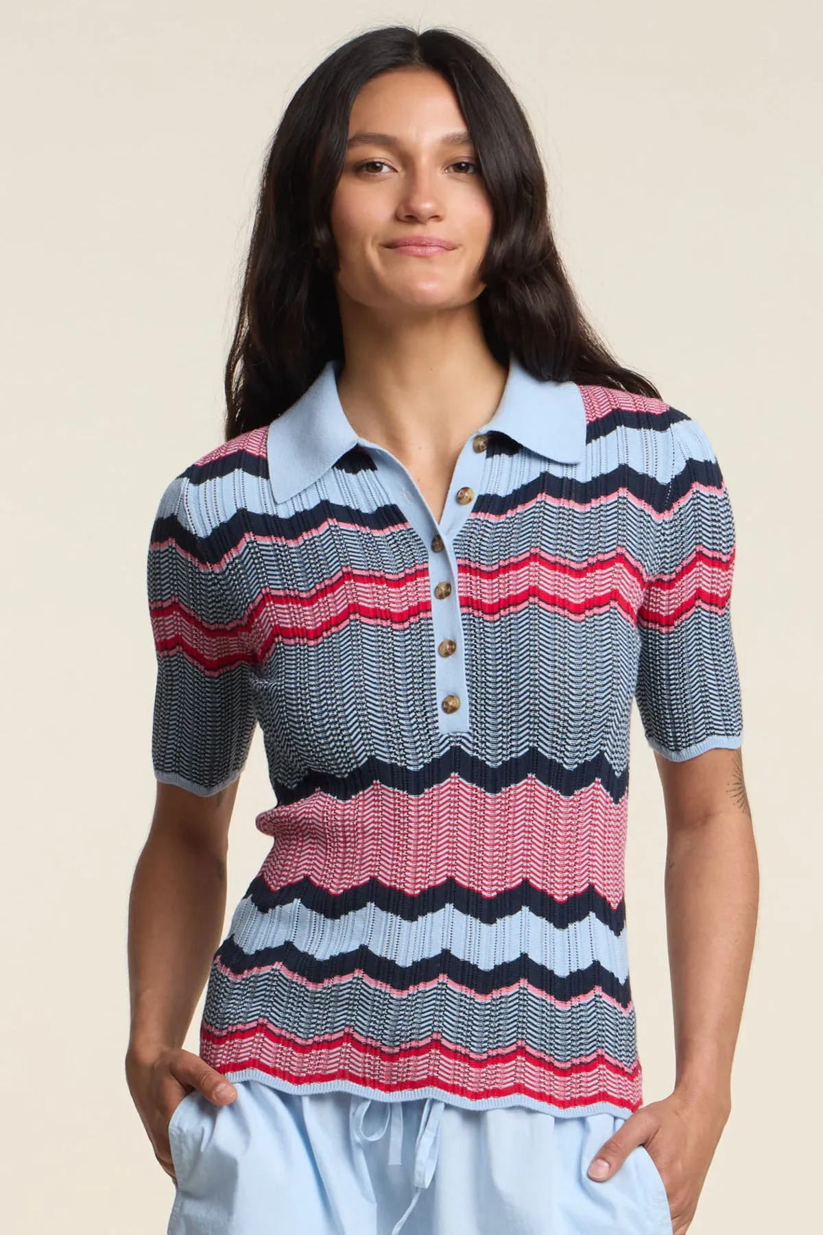 ROSELLE POLO sold by Velvet by Graham & Spencer product image thumbnail 4