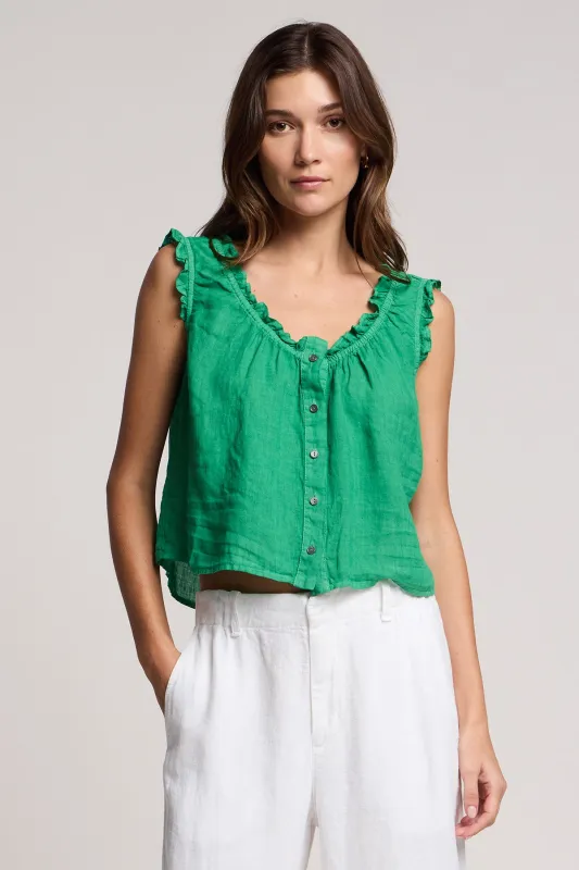 TANA LINEN TOP made by Velvet by Graham & Spencer