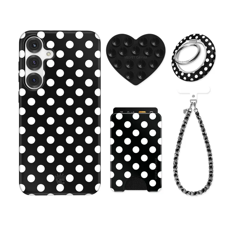 Princess Polka Dot Samsung Bundle Set sold by Velvet Caviar