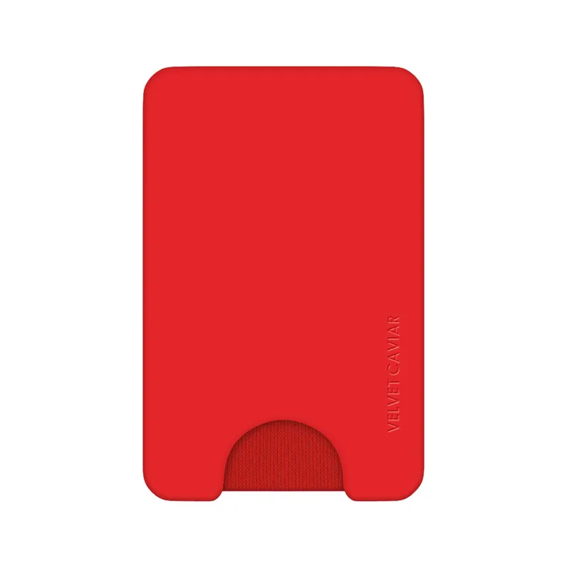 Hot Girl Red MagSafe Wallet sold by Velvet Caviar