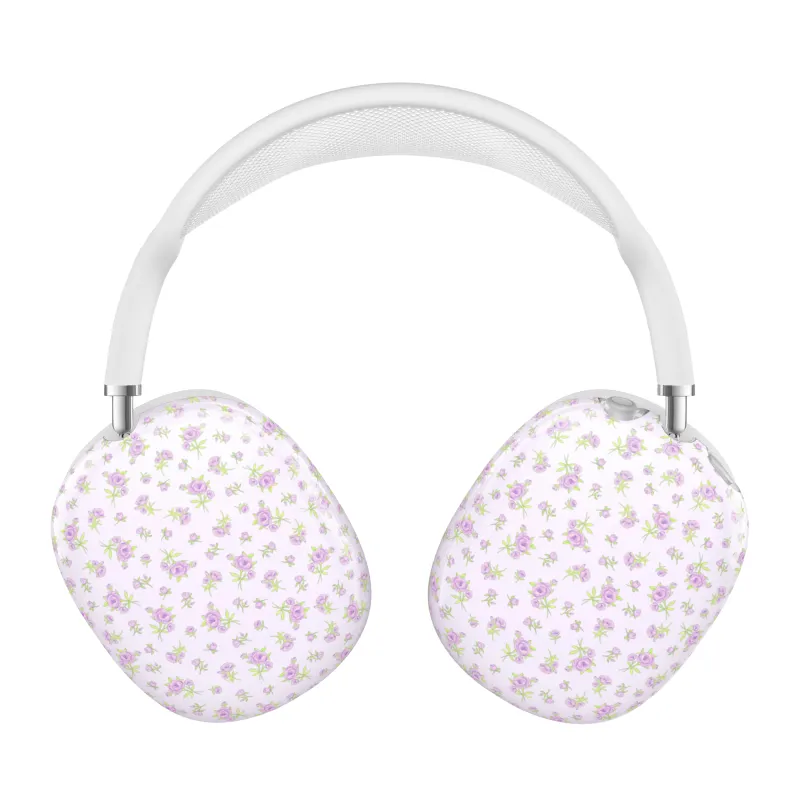 Dainty Lilac Floral AirPod Max Case sold by Velvet Caviar