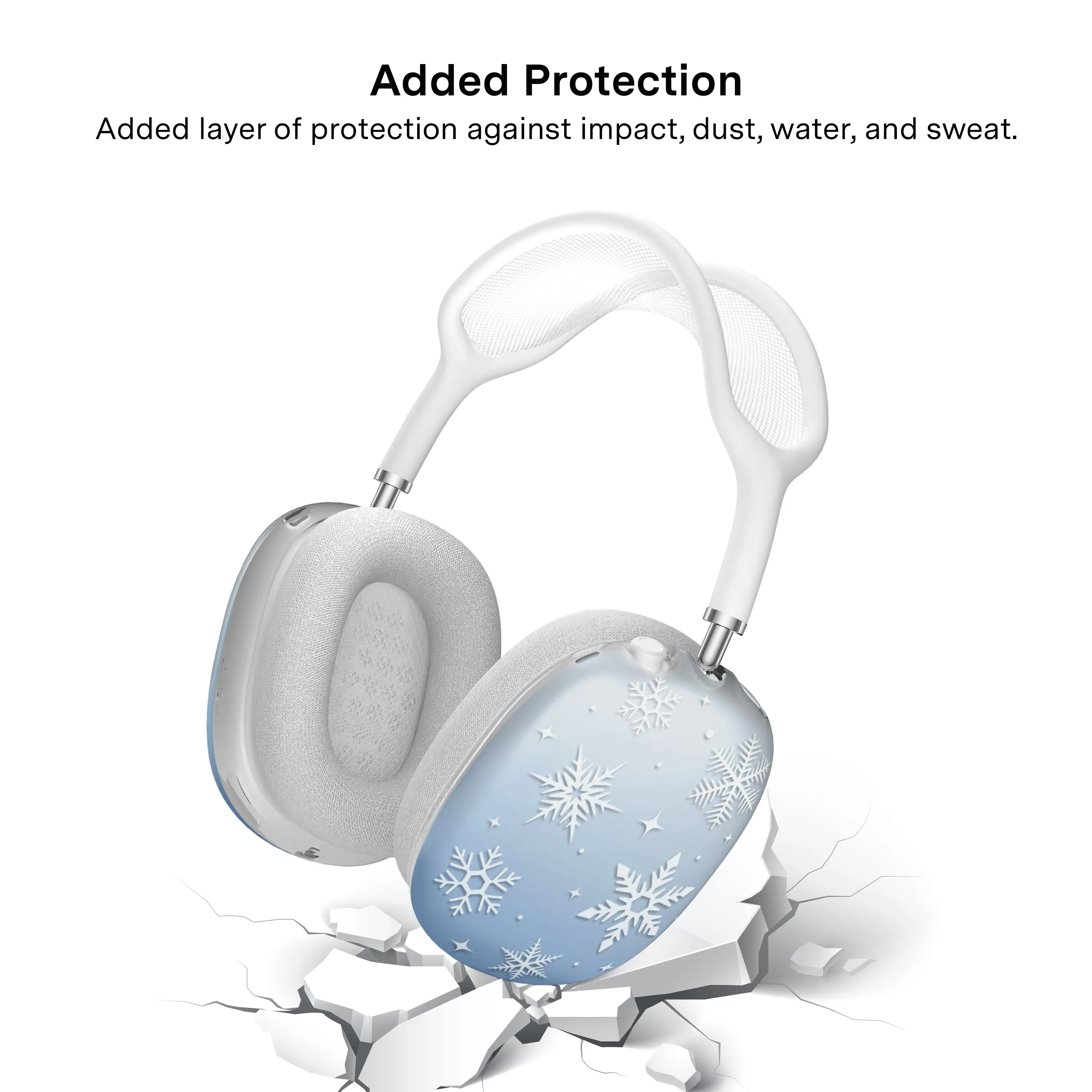 Snow Angel Glitter AirPod Max Case sold by Velvet Caviar product image thumbnail 5