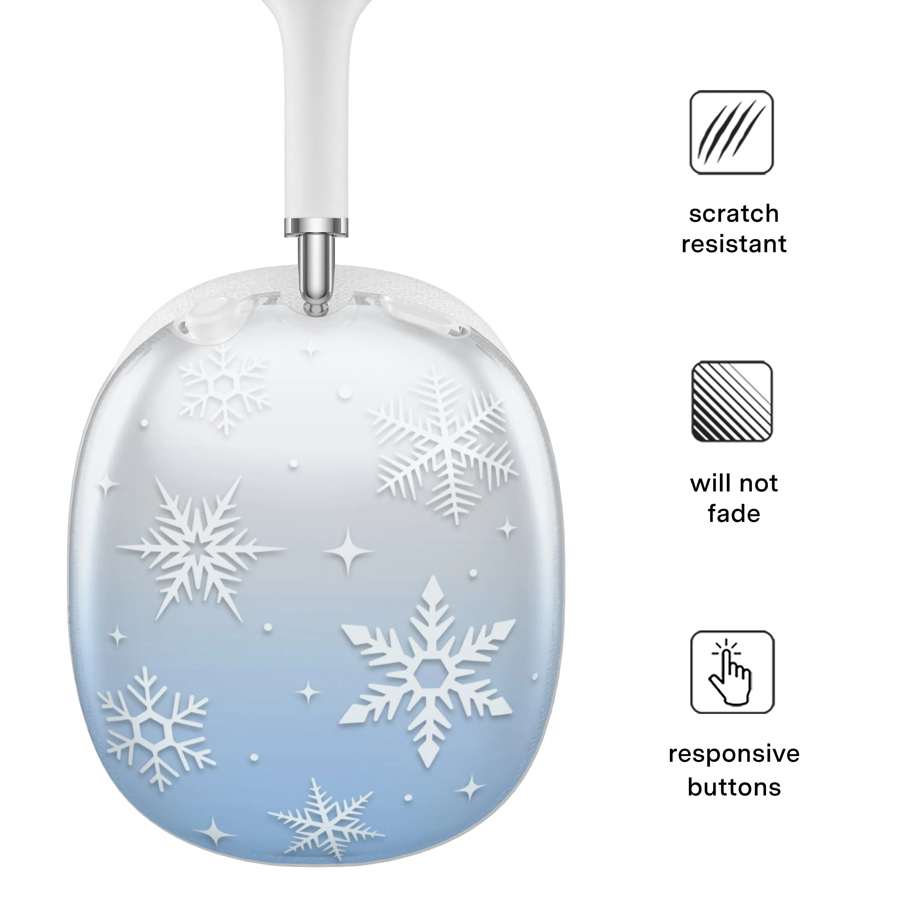 Snow Angel Glitter AirPod Max Case sold by Velvet Caviar product image thumbnail 3
