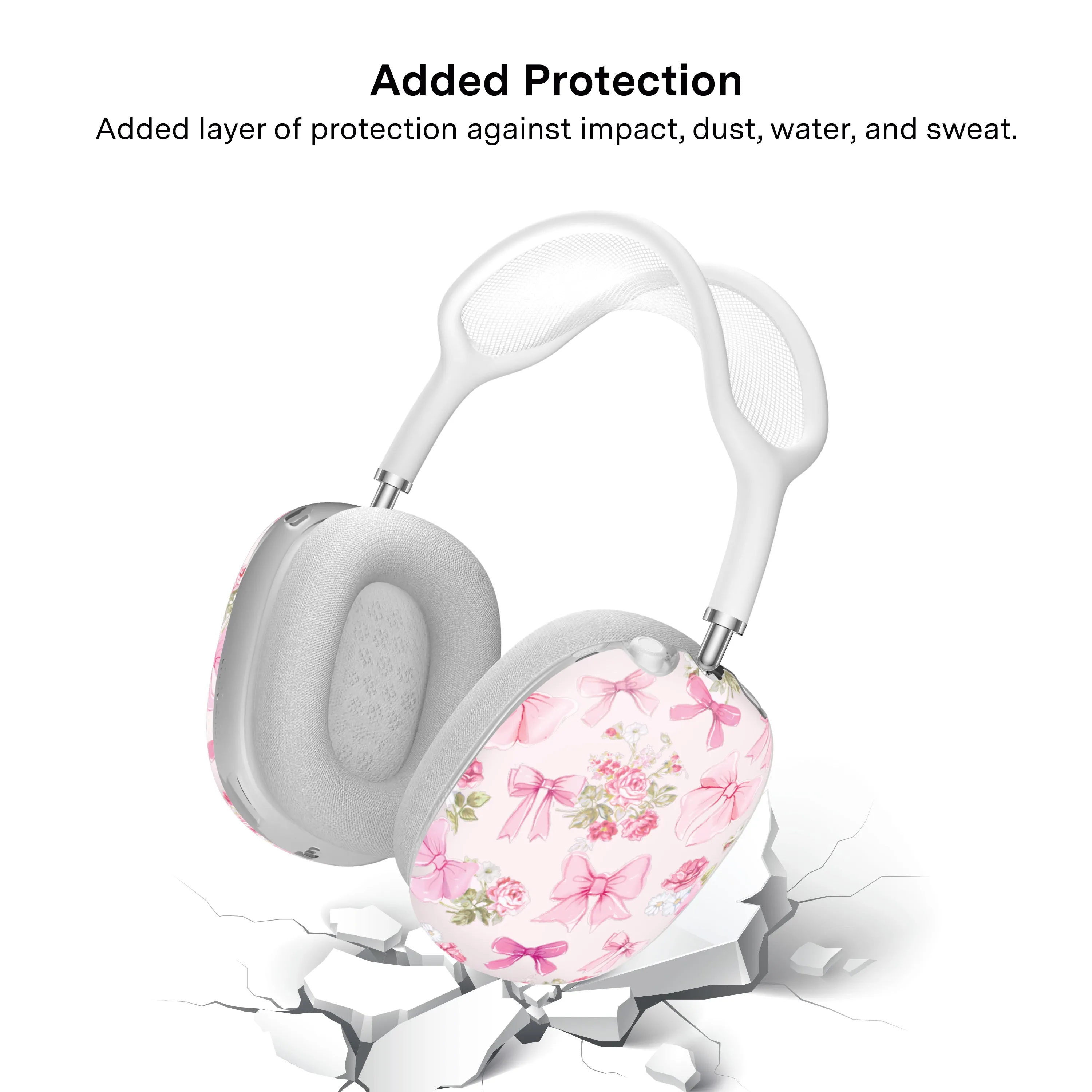 Posie Pink Bow AirPod Max Case sold by Velvet Caviar product image thumbnail 5