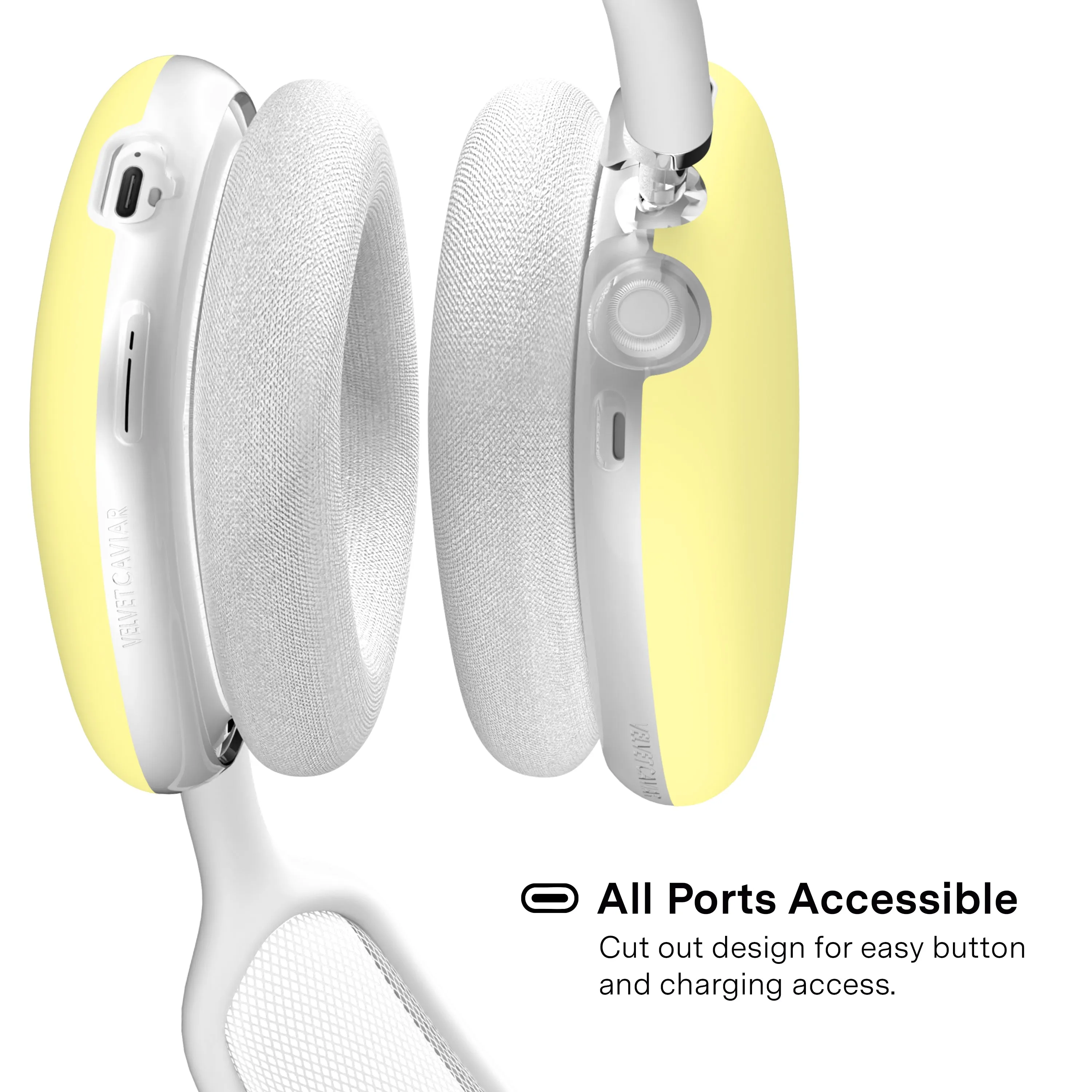 Butter Yellow AirPod Max Case sold by Velvet Caviar product image thumbnail 4