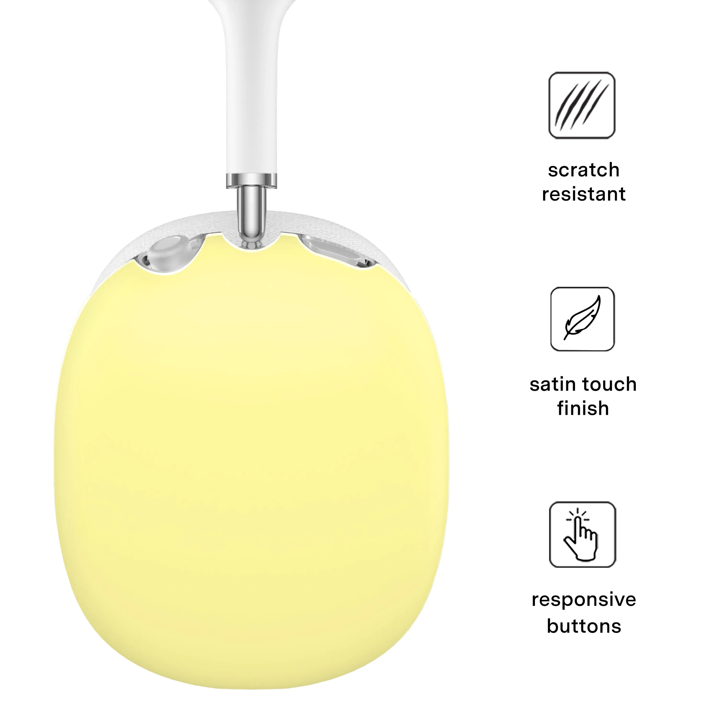 Butter Yellow AirPod Max Case sold by Velvet Caviar product image thumbnail 3