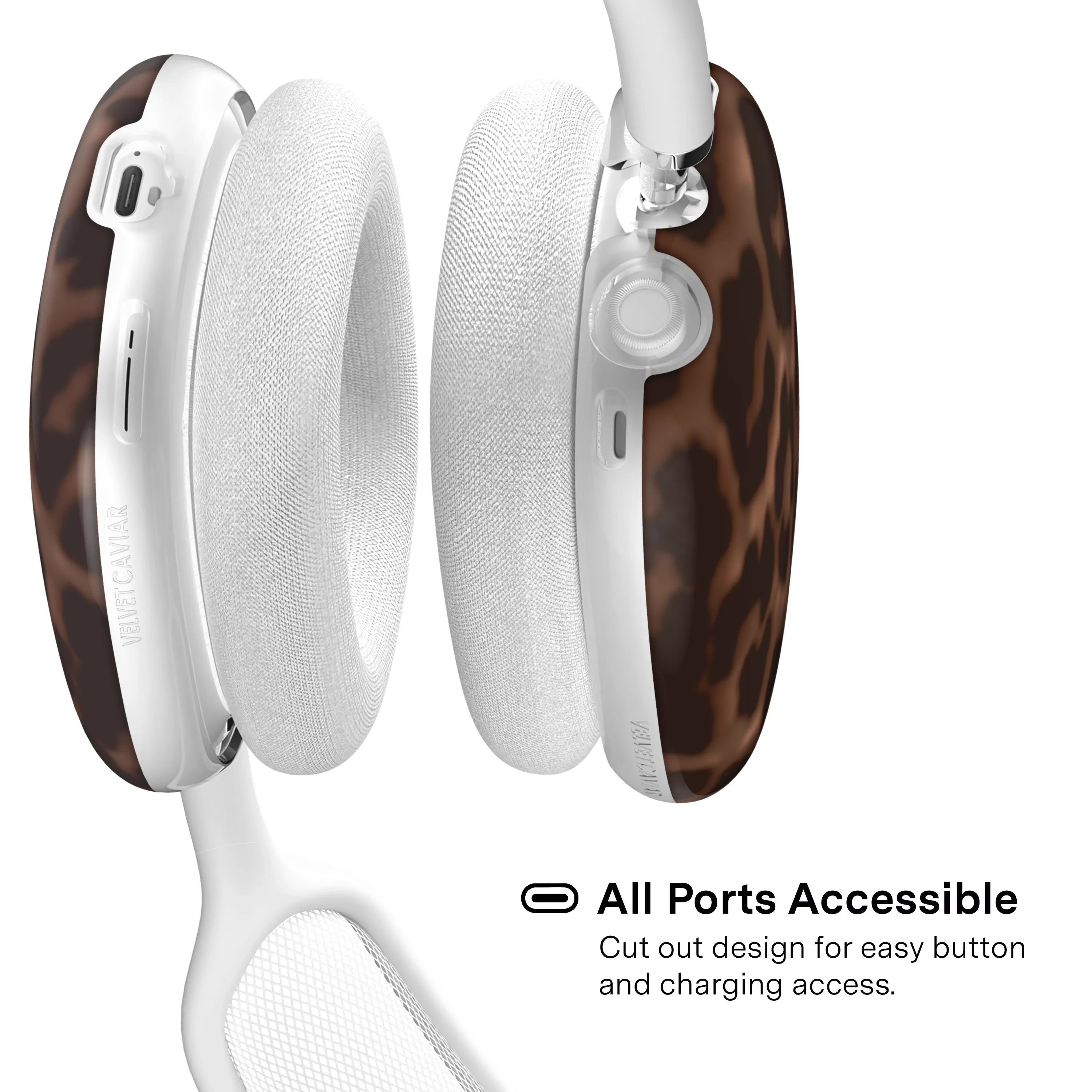 It Girl Leopard AirPod Max Case sold by Velvet Caviar product image thumbnail 4