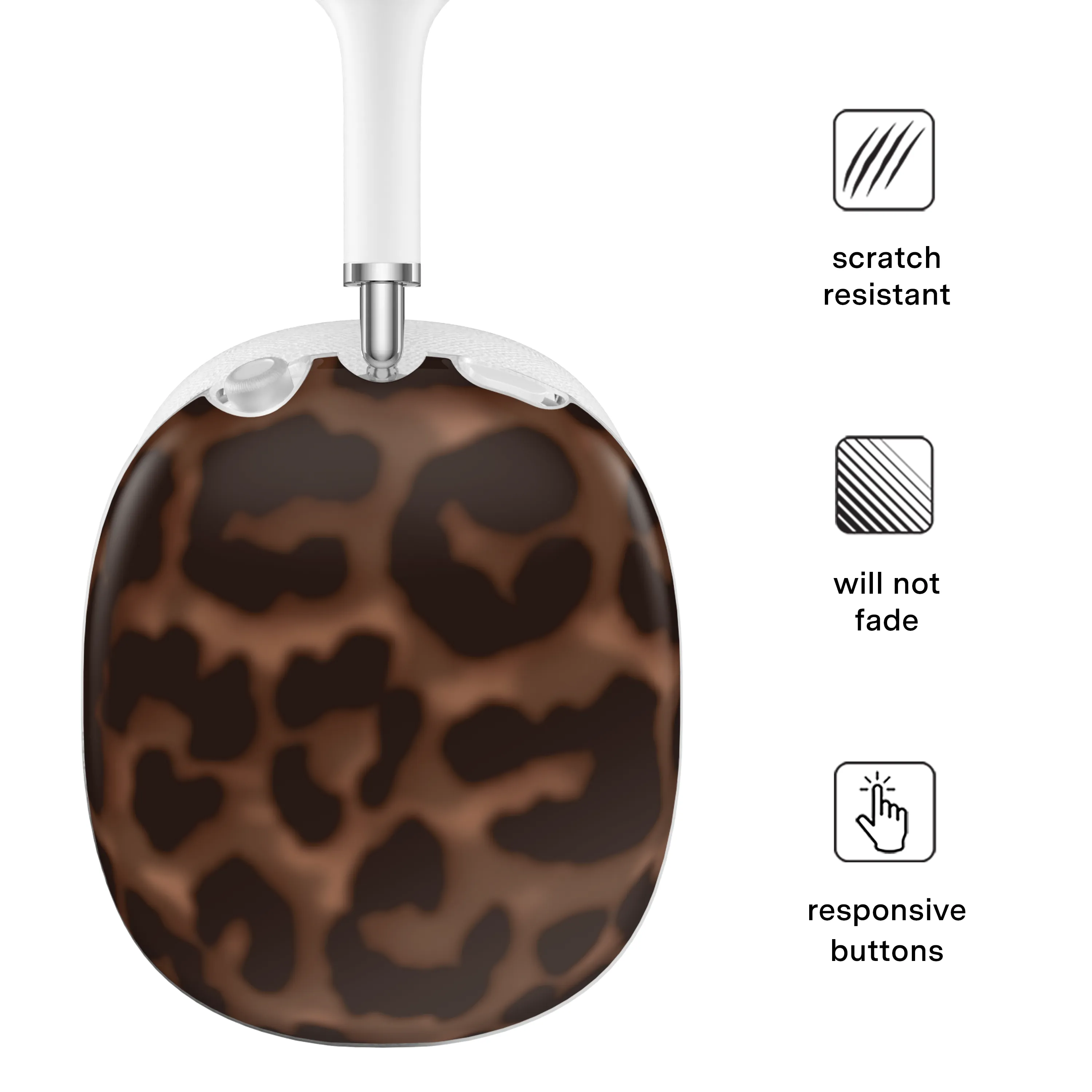 It Girl Leopard AirPod Max Case sold by Velvet Caviar product image thumbnail 3