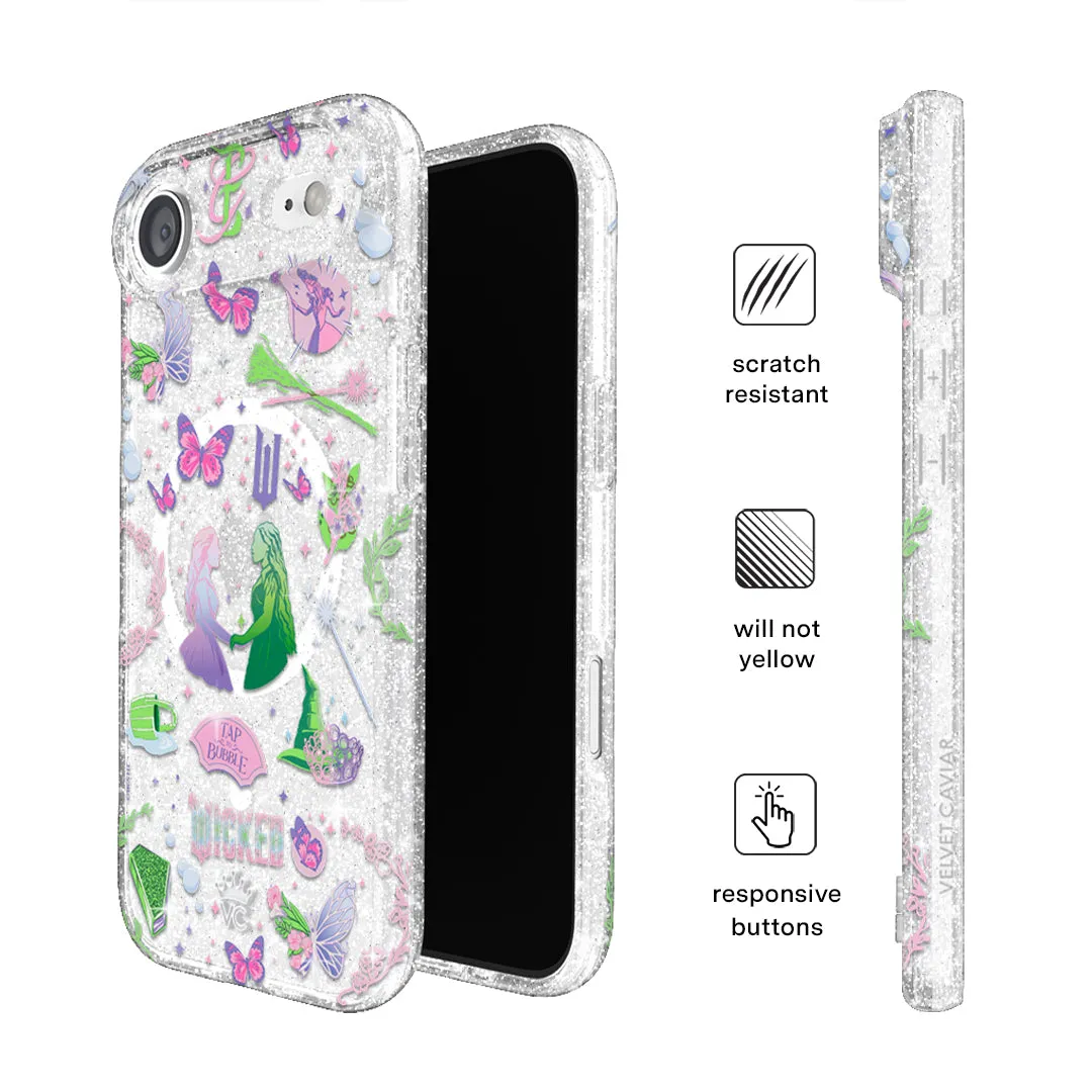Wicked For Good Glitter iPhone Case sold by Velvet Caviar product image thumbnail 5