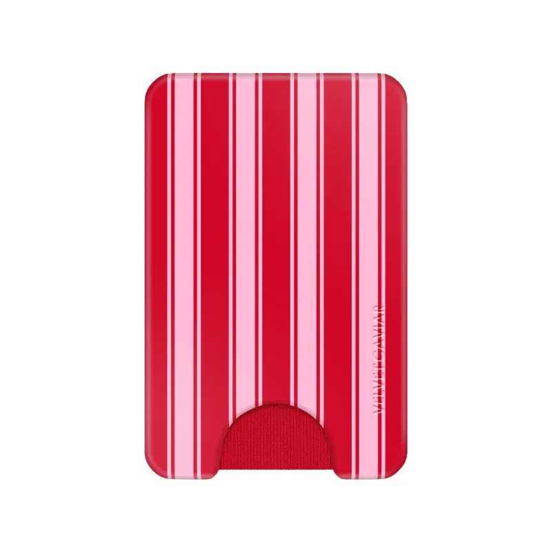 Candy Stripes MagSafe Wallet sold by Velvet Caviar