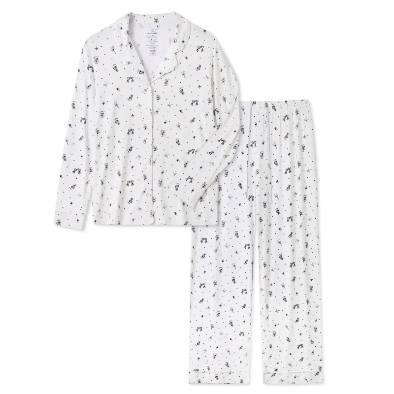 Martini Dreams Pajama Set sold by Velvet Caviar