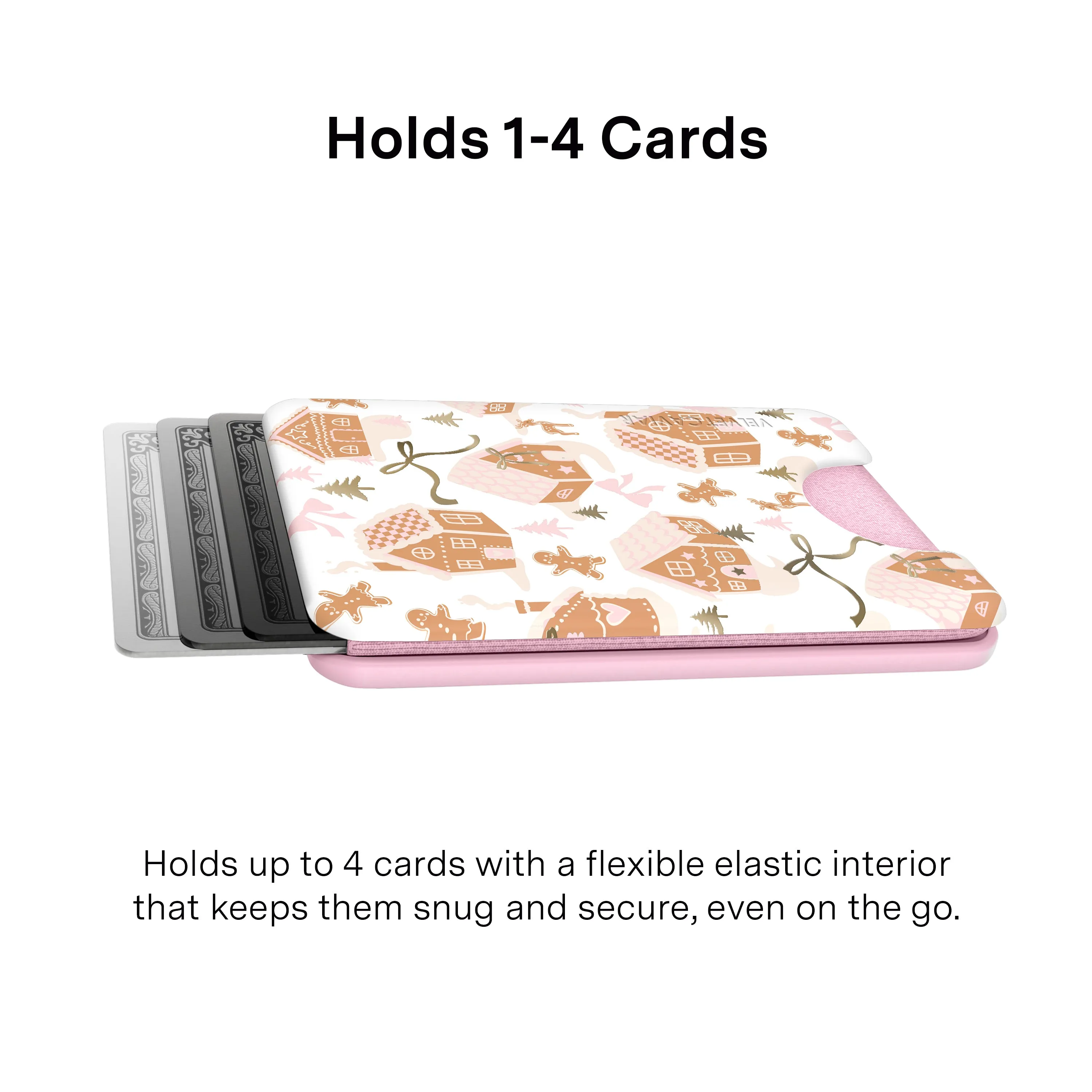 Gingerbread Dreams MagSafe Wallet sold by Velvet Caviar product image thumbnail 3