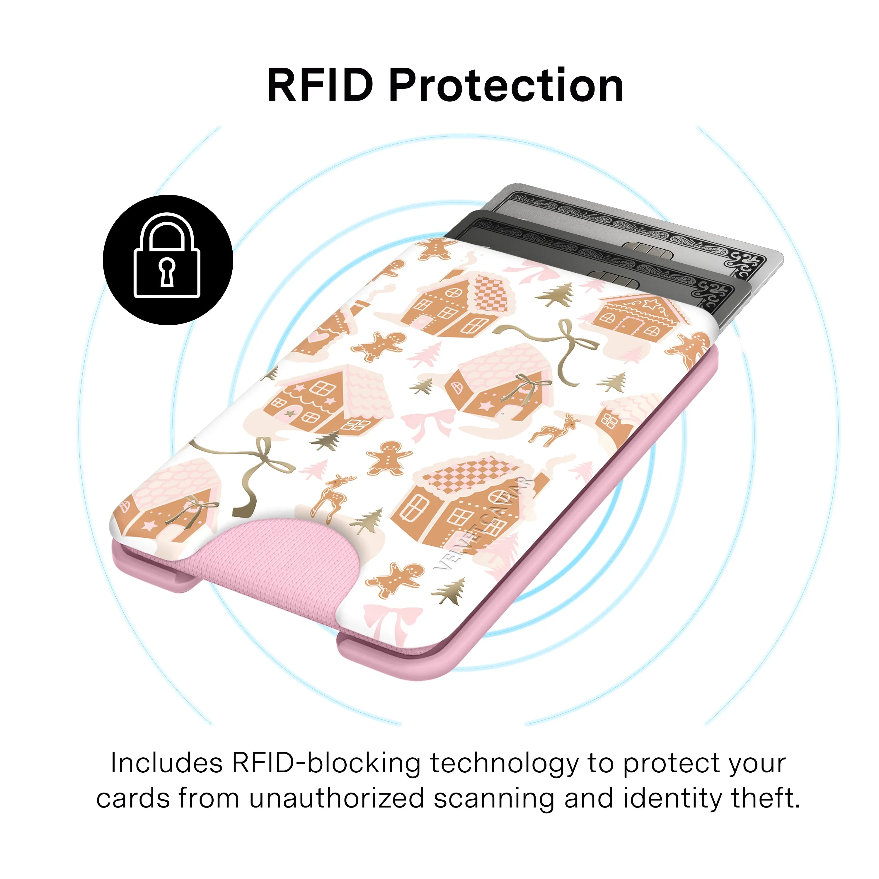 Gingerbread Dreams MagSafe Wallet sold by Velvet Caviar product image thumbnail 5