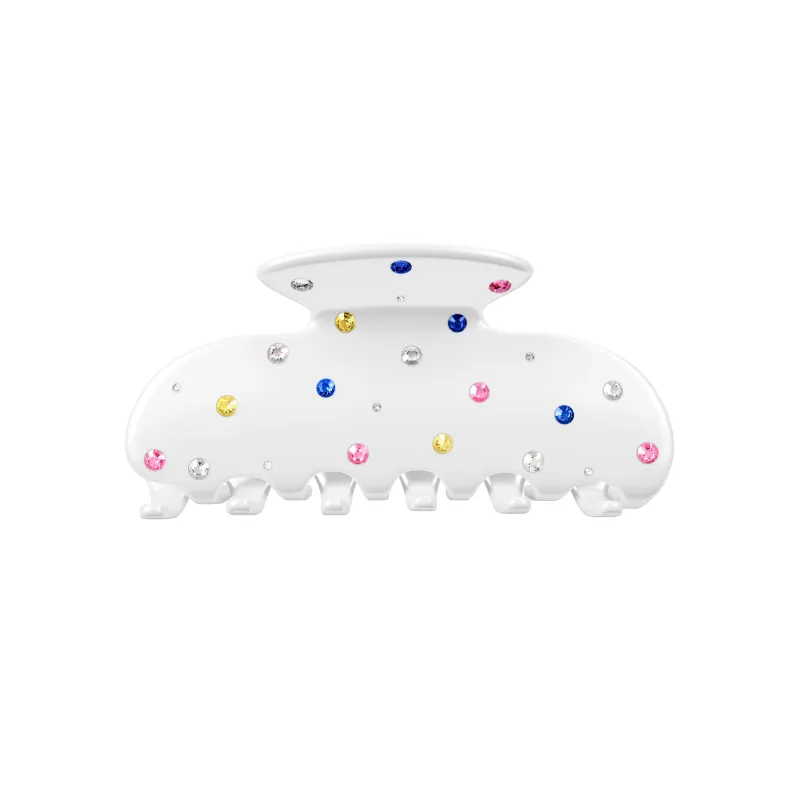 Colorful Crystal Hair Clip sold by Velvet Caviar