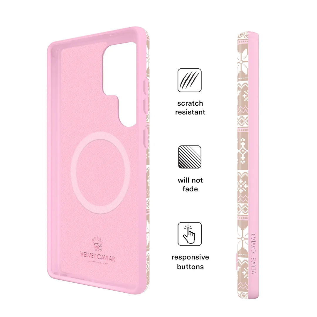 Chai Latte Sweater Samsung Case sold by Velvet Caviar product image thumbnail 5
