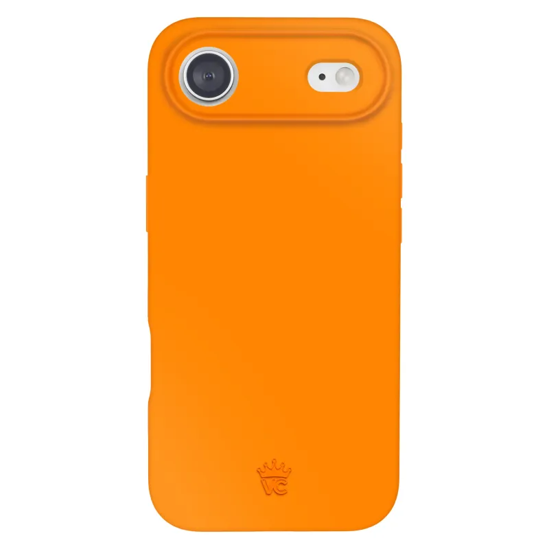 Pumpkin Spice Orange iPhone Case made by Velvet Caviar