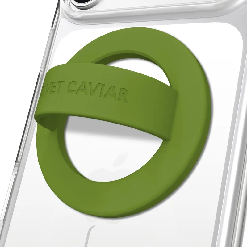 Matcha Green MagSafe Grip Loop made by Velvet Caviar