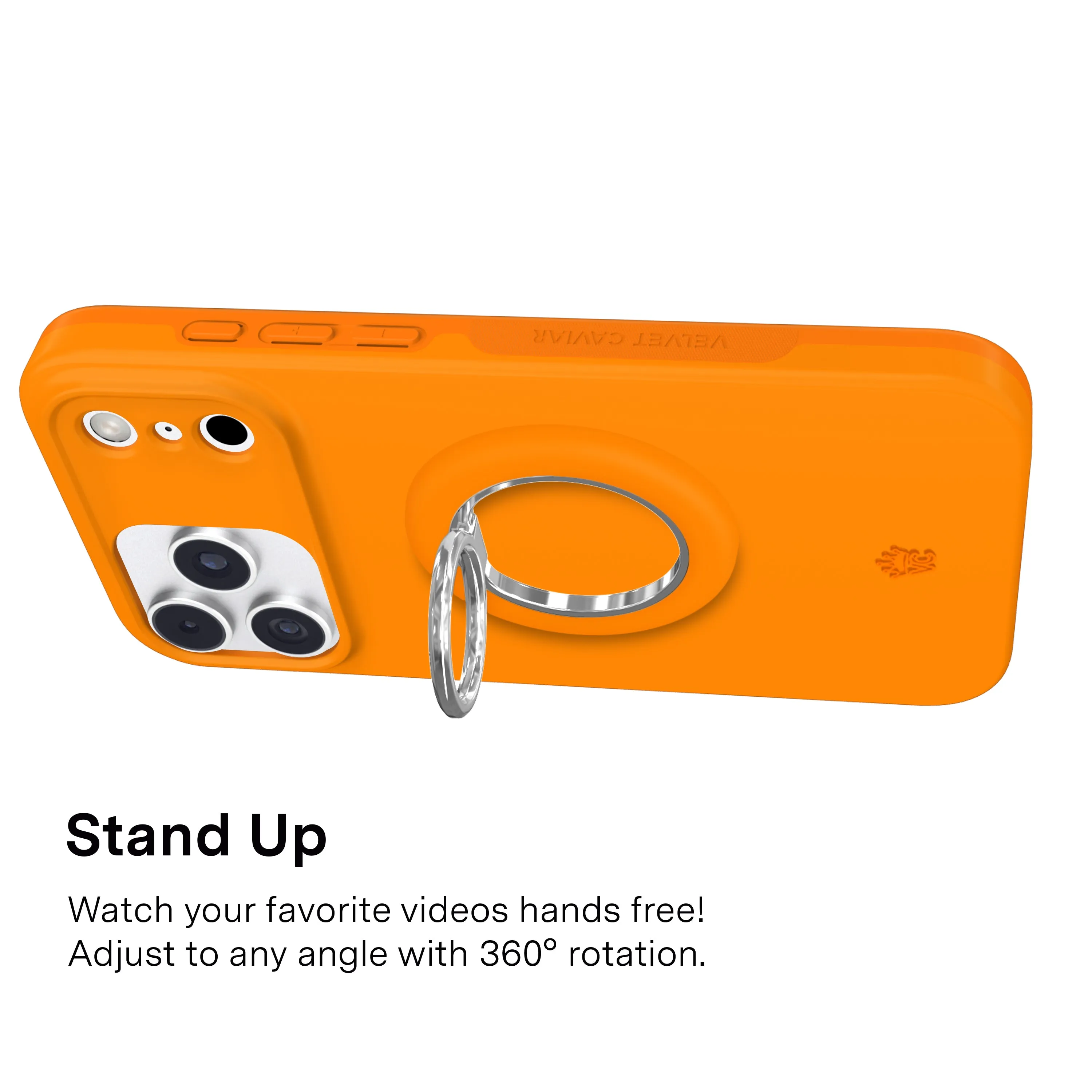 Pumpkin Spice Orange MagSafe Grip Ring sold by Velvet Caviar product image thumbnail 5
