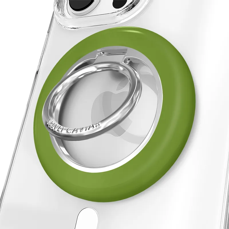 Matcha Green MagSafe Grip Ring made by Velvet Caviar