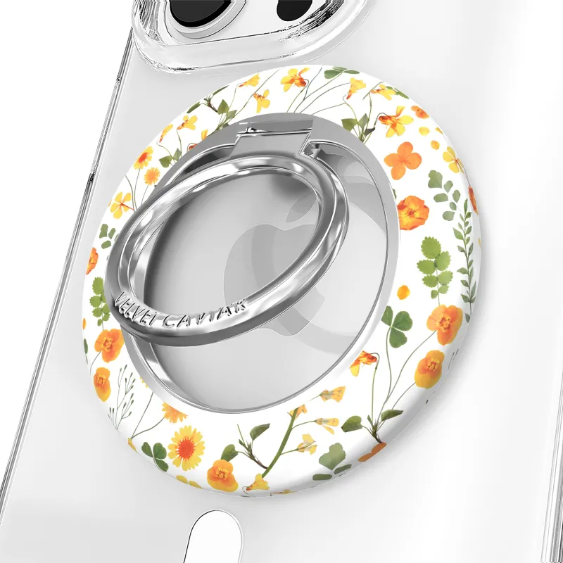 Whimsical Floral MagSafe Grip Ring made by Velvet Caviar