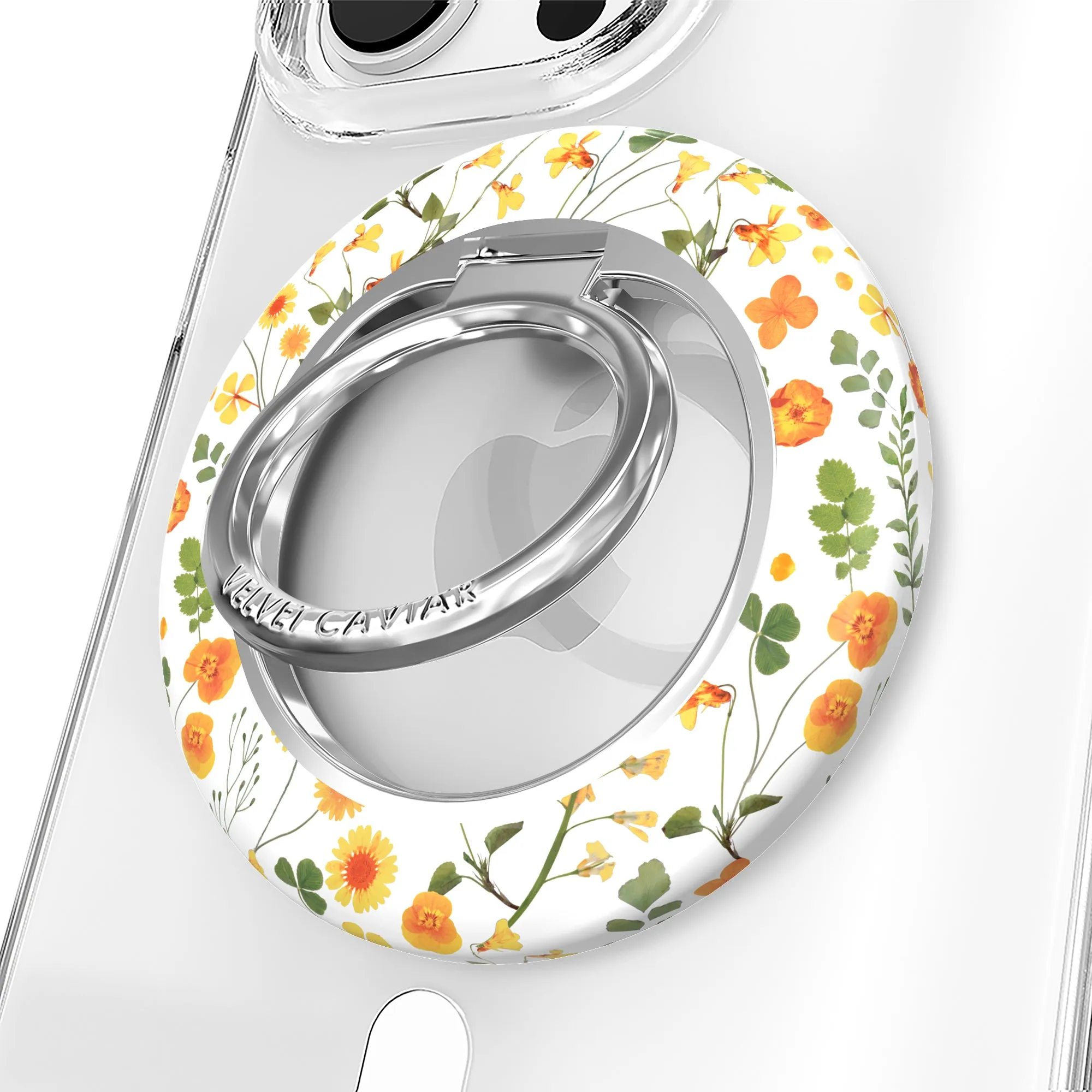 Whimsical Floral MagSafe Grip Ring sold by Velvet Caviar