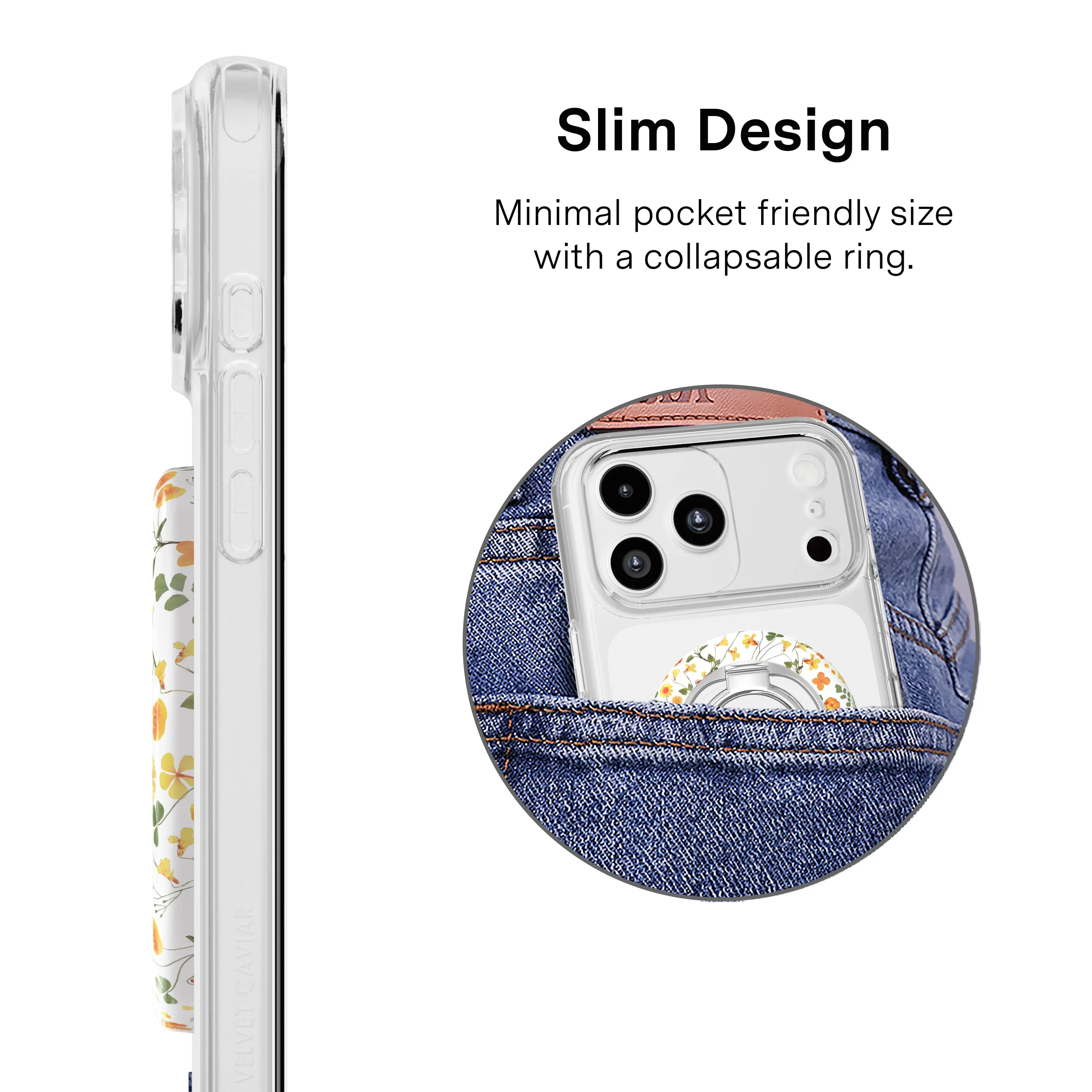 Whimsical Floral MagSafe Grip Ring sold by Velvet Caviar product image thumbnail 4