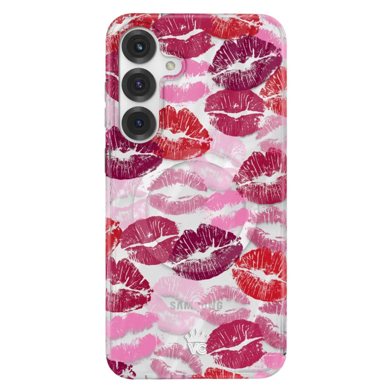Kiss Me Samsung Case made by Velvet Caviar