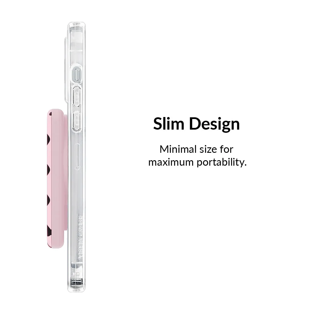 Princess Pink Polka Dot MagSafe Battery Power Pack sold by Velvet Caviar product image thumbnail 5