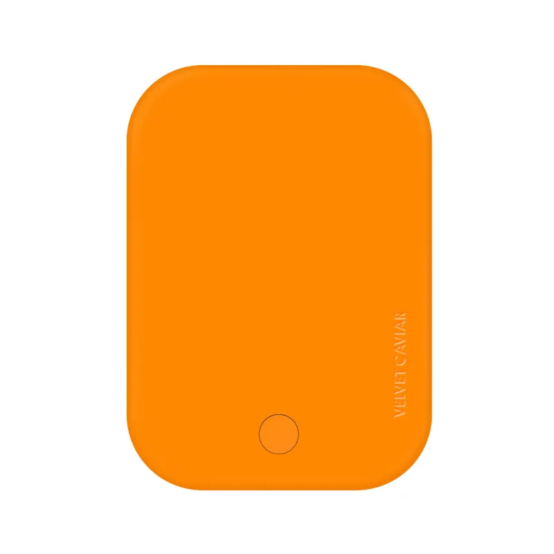 Pumpkin Spice Orange MagSafe Battery Power Pack made by Velvet Caviar