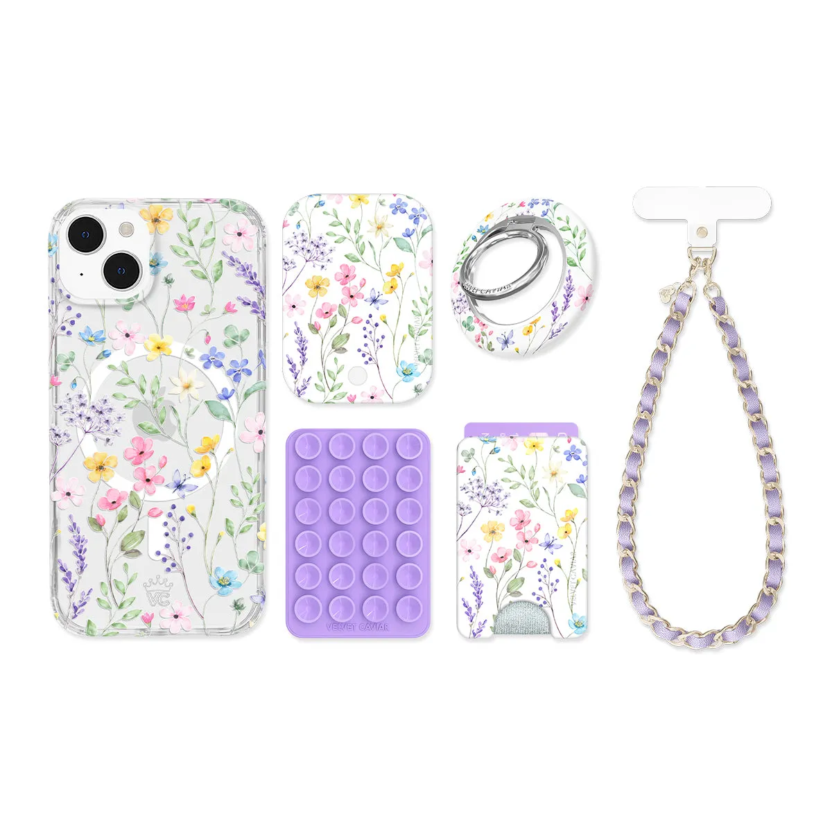 Enchanted Floral iPhone Bundle Set sold by Velvet Caviar product image thumbnail 5