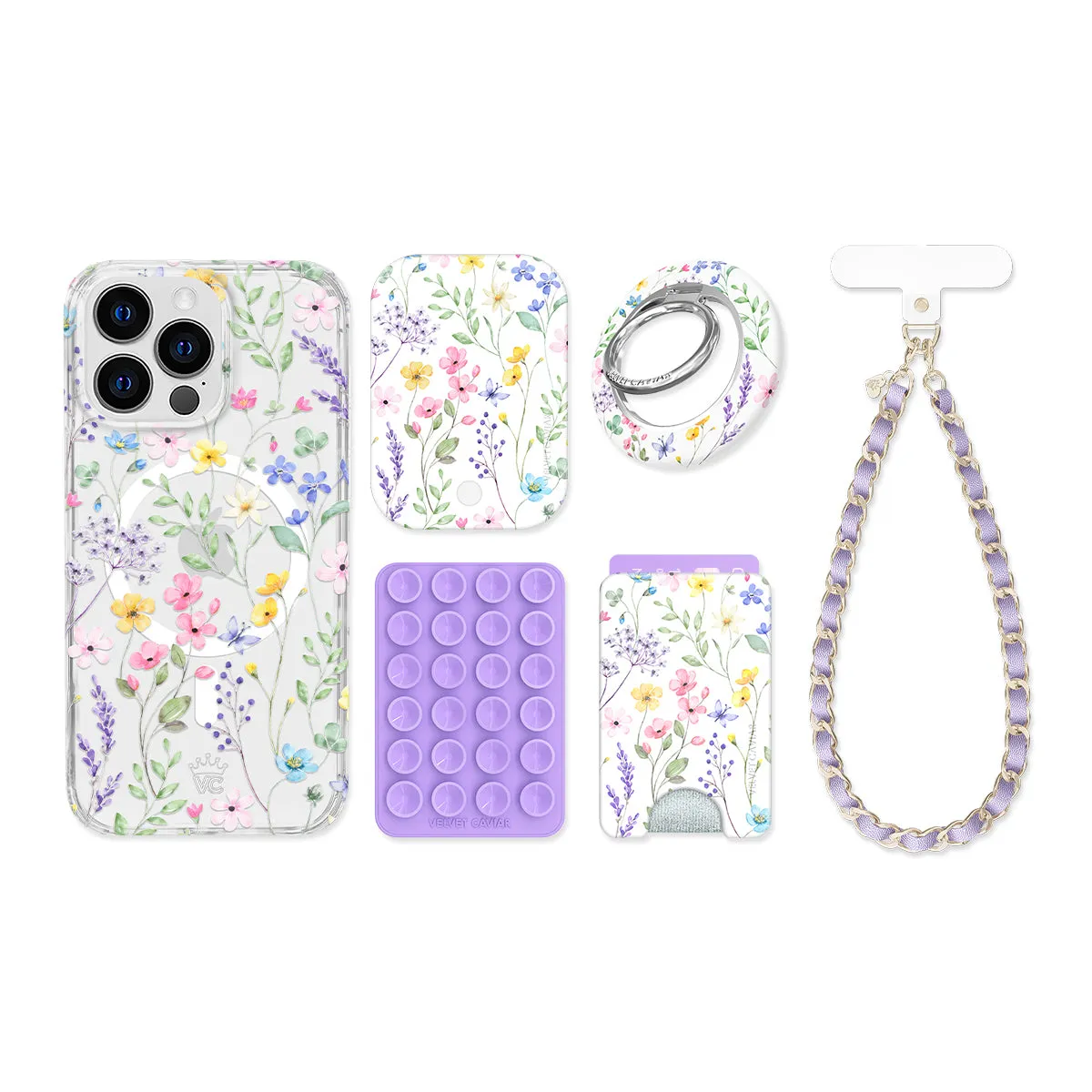 Enchanted Floral iPhone Bundle Set sold by Velvet Caviar product image thumbnail 2