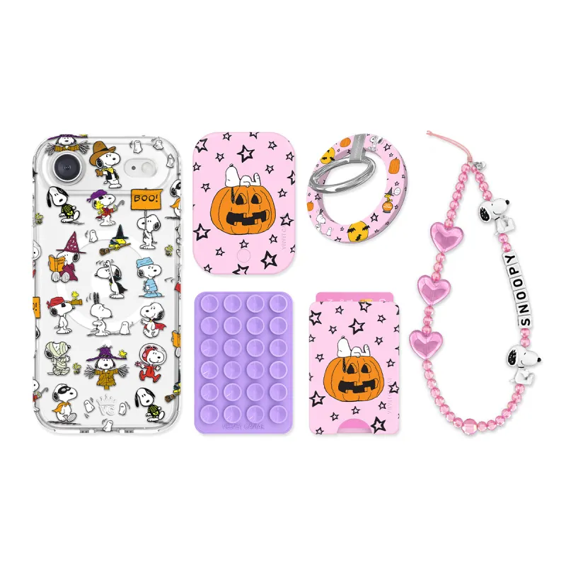 Snoopy Spooky Moods iPhone Bundle Set sold by Velvet Caviar
