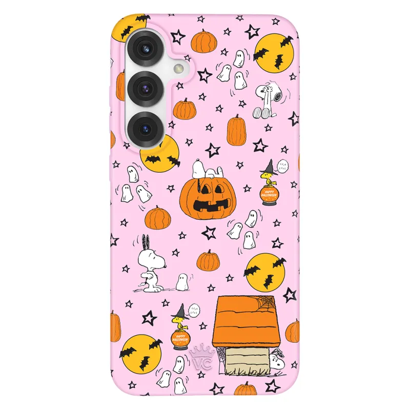 Snoopy Pink Pumpkins Samsung Case sold by Velvet Caviar