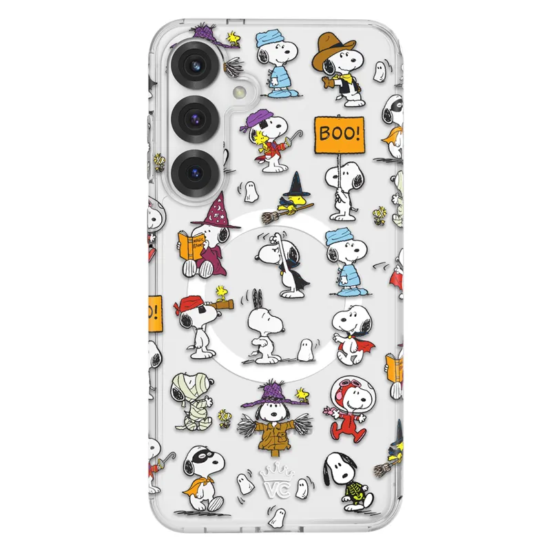 Snoopy Spooky Moods Samsung Case sold by Velvet Caviar
