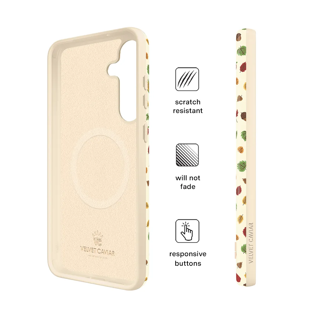 Snoopy Autumn Leaves Samsung Case sold by Velvet Caviar product image thumbnail 5