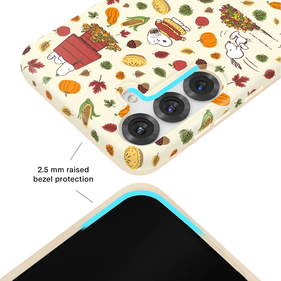 Snoopy Autumn Leaves Samsung Case sold by Velvet Caviar product image thumbnail 2
