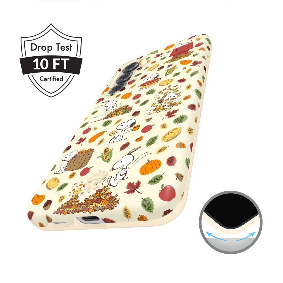 Snoopy Autumn Leaves Samsung Case sold by Velvet Caviar product image thumbnail 4