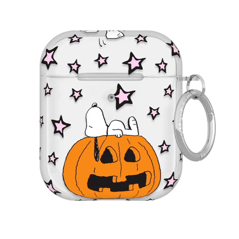 Snoopy Pumpkin AirPod Case sold by Velvet Caviar