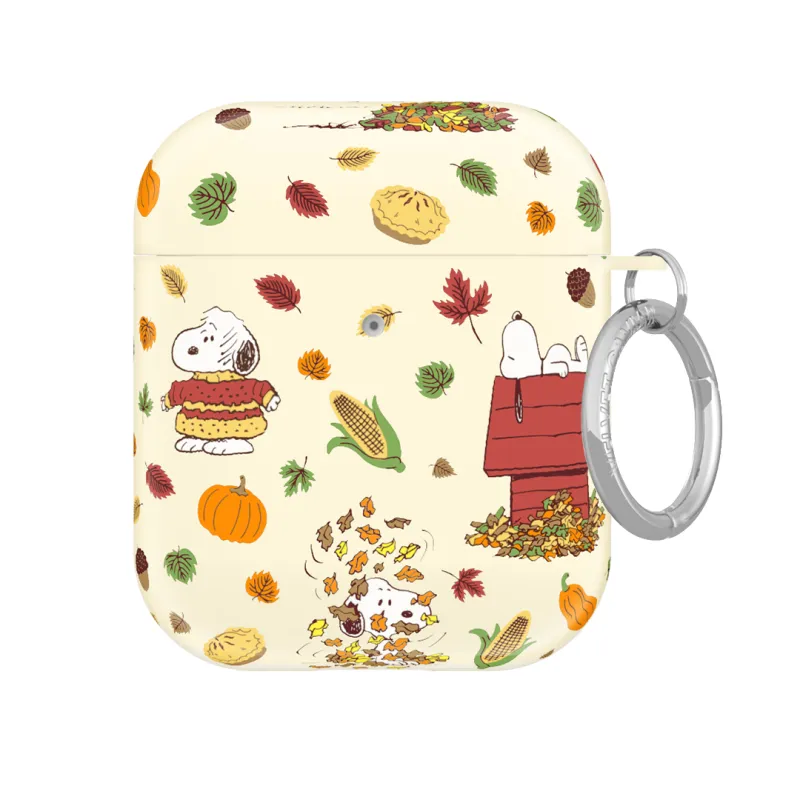Snoopy Autumn Leaves AirPod Case sold by Velvet Caviar