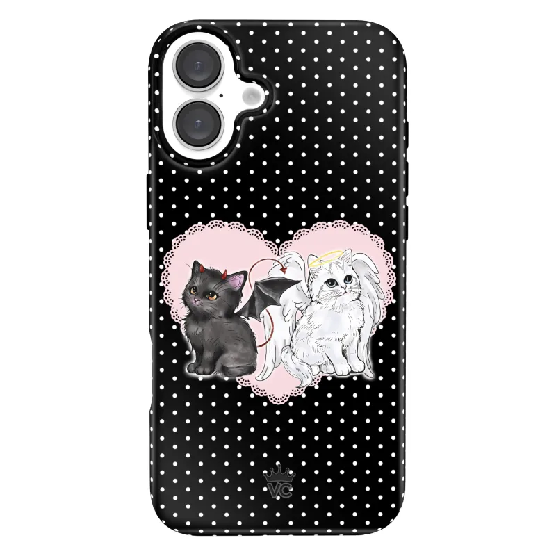Wicked Kittens iPhone Case made by Velvet Caviar