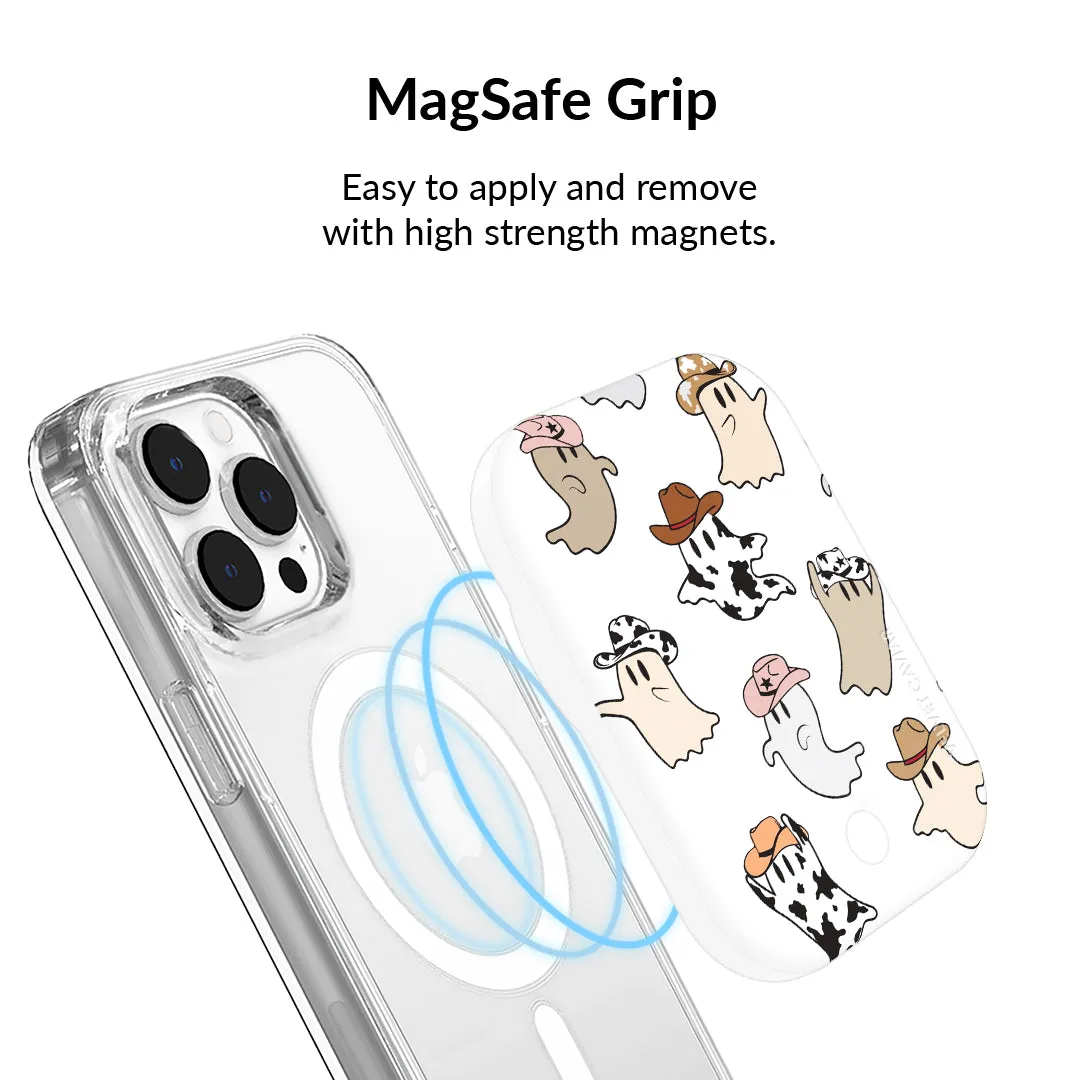 Ghosted Cowboy MagSafe Battery Power Pack sold by Velvet Caviar product image thumbnail 4