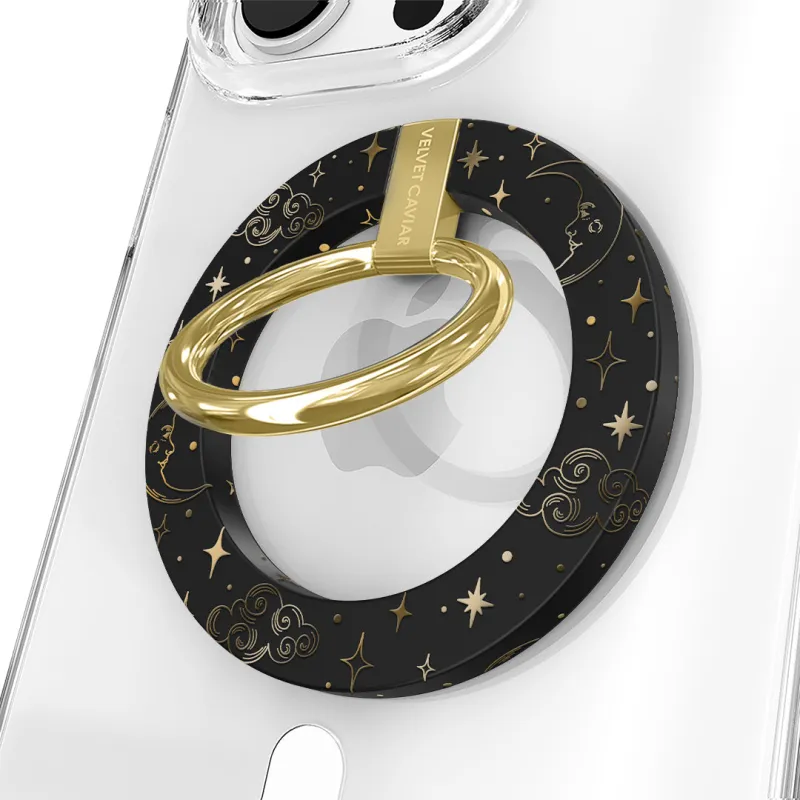 Night Sky Celestial MagSafe Grip Ring made by Velvet Caviar