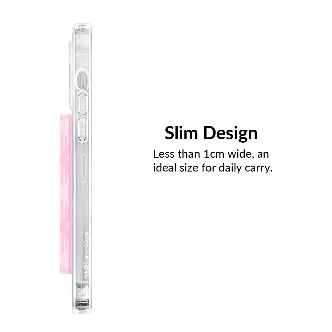 Dolly Pink Gingham MagSafe Wallet sold by Velvet Caviar product image thumbnail 5