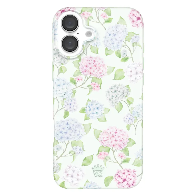 Hydrangea Floral iPhone Case made by Velvet Caviar