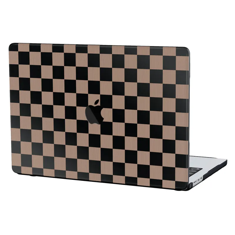 Mocha Vibe Check MacBook Case sold by Velvet Caviar