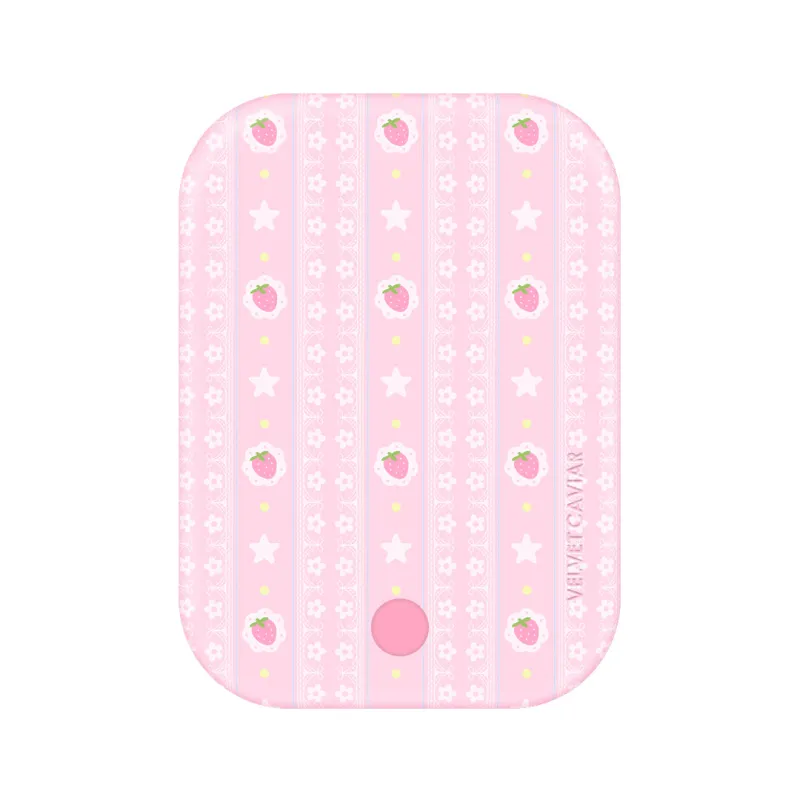Strawberry Macaron MagSafe Battery Power Pack sold by Velvet Caviar