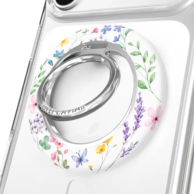 Enchanted Floral MagSafe Grip Ring made by Velvet Caviar
