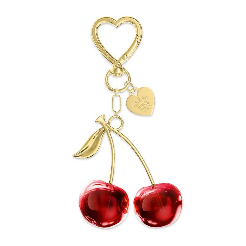 Cherry Bag Charm sold by Velvet Caviar